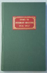 Royal Infirmary of Edinburgh Index to General Register of Patients, detail, after treatment.