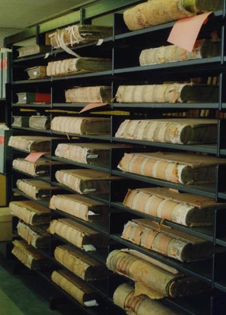 General Register of Patients volumes before re-binding.