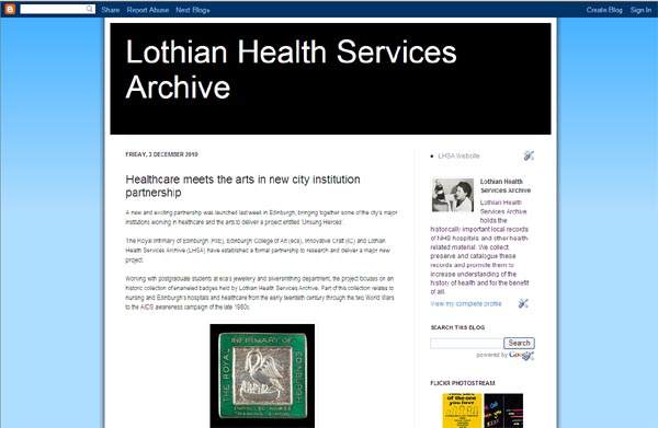 LHSA Blog [http://lhsa.blogspot.com